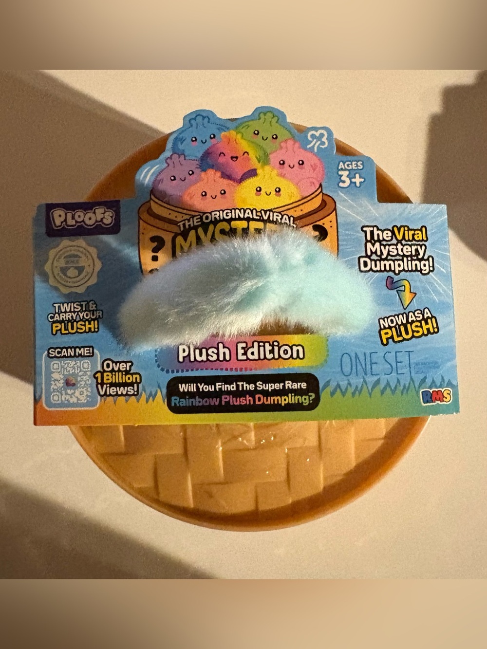 🌈 Crazy Fun Mystery Dumpling Plush Edition NEW Sealed Blind Plush Squishy
